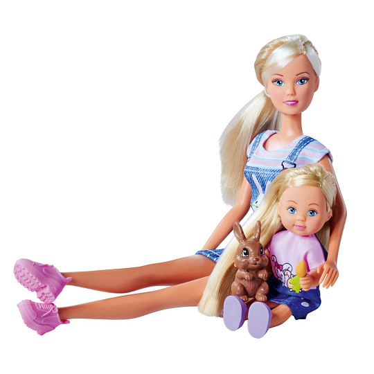 Simba Panenka Steffi Rabbit Family