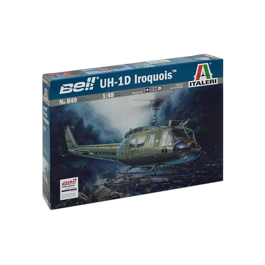 Italeri Model Kit vrtulník 0849 - UH-1D "SLICK" (1:48) Italeri Model Kit vrtulník 0849 - UH-1D "SLICK" (1:48)