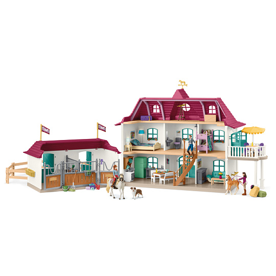 Schleich 42706 Venkovský dům a stáj u jezera Schleich 42706 Venkovský dům a stáj u jezera
