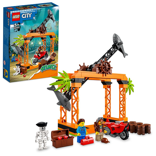 LEGO City 60342 Žraločí kaskadérská výzva LEGO City 60342 Žraločí kaskadérská výzva