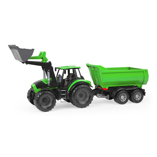 Lena WORXX Traktor Deutz-Fahr ss přívěsem