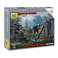 Zvezda Wargames (WWII) military 6268 - German 120mm Mortar w/Crew (Snap Fit) (1:72)