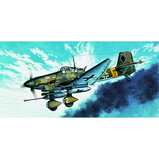 Academy Model Kit letadlo 12450 - JU-87G STUKA "TANK BUSTER" (1:72)