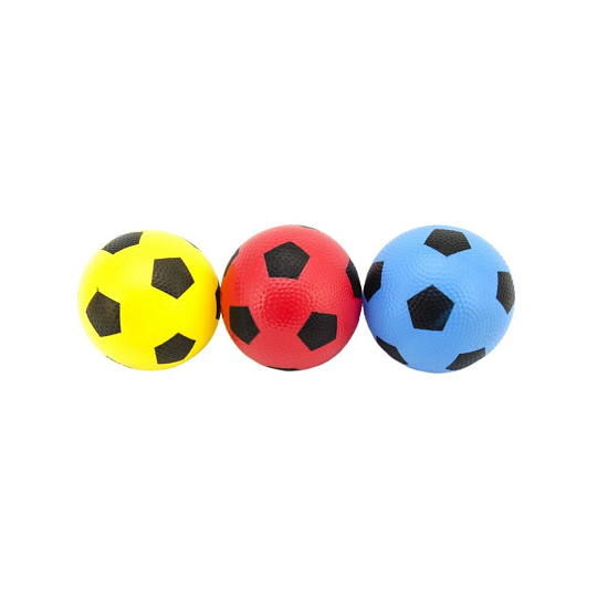 Teddies Míček fotbal guma 12cm, 6 barev