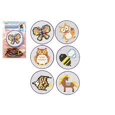 SMT Creatoys Vyšívání křížkovým stehem asst 6 druhů