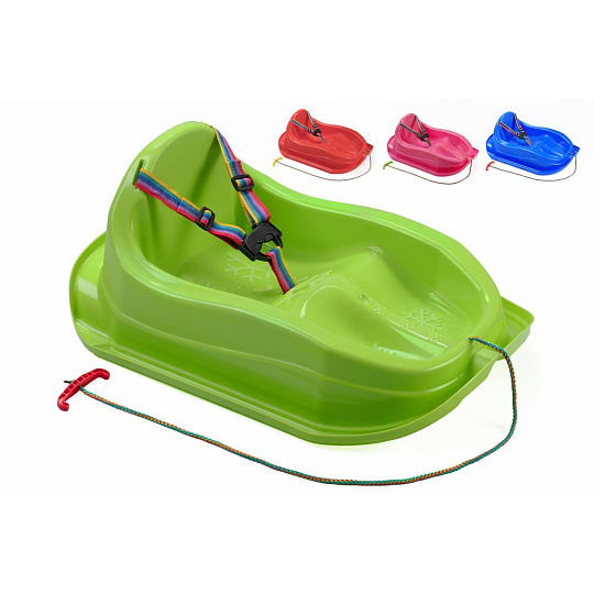 Sáně mini plast 50x70cm mix barev 12m+ Sáně mini plast 50x70cm mix barev 12m+