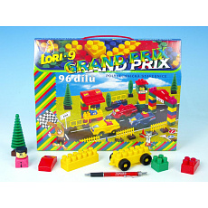 LORI Stavebnice LORI 9 plast 96ks v krabici 35x28x7cm