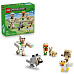 LEGO Minecraft® 21592 Kuřecí žokej a útok v poušti
