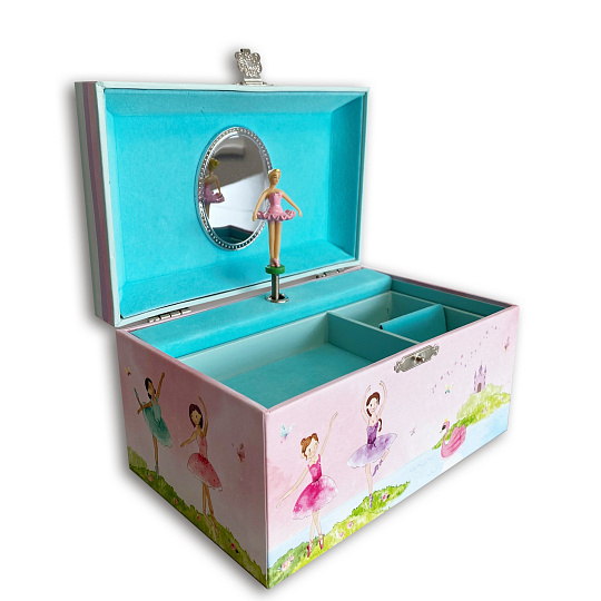 Plejo Mac Toys PLEJO hudební hrací skříňka baletka Plejo Mac Toys PLEJO hudební hrací skříňka baletka