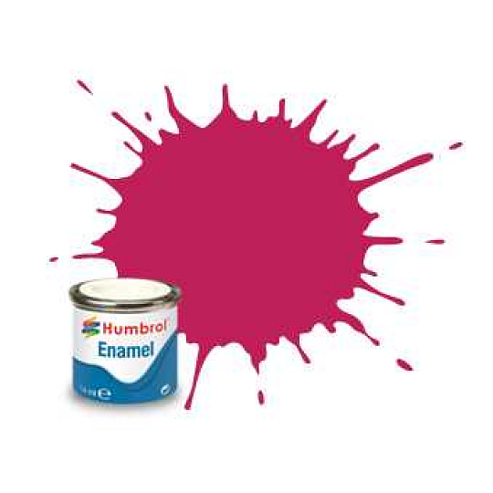 Humbrol barva email AA0552 - No 51 Sunset Red - Metallic - 14ml