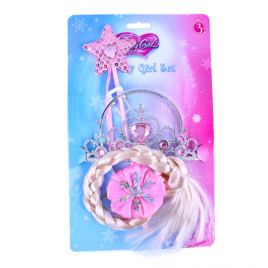 Rappa Sada princezna růžová s copem