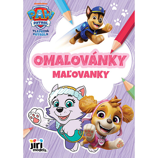 Jiri Models Omalovánka A5 Paw Patrol/Tlapková Patrola pro holky