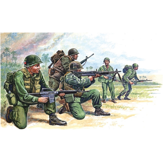 Italeri Model Kit figurky 6078 - VIETNAM WAR - AMERICAN SPECIAL FORCES (1:72) Italeri Model Kit figurky 6078 - VIETNAM WAR - AMERICAN SPECIAL FORCES (1:72)
