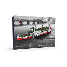 MERKUR - Stavebnice MERKUR - Merkur - Parník Vyšehrad - 432 dílků MERKUR - Stavebnice MERKUR - Merkur - Parník Vyšehrad - 432 dílků