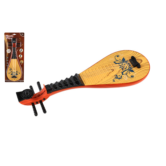 Mandolína plast 34cm na kartě 16x41x5cm Mandolína plast 34cm na kartě 16x41x5cm