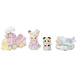 Sylvanian Families 5819 Letadlo, vláček a baby figurky v zábavném parku