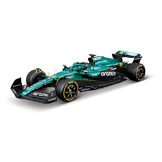 Bburago - RACE F1 v dekorativním boxu, Aston Martin AMR25 (2025), #18 Lance Stroll, 1:24