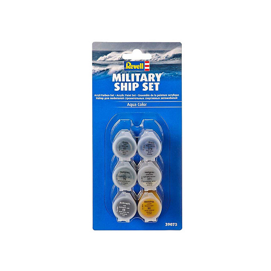 Revell Sada barev Aqua Color 39073 - Military Ship Set