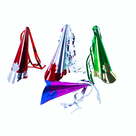 Rappa Klobouk papírový mini plesový 4 ks v sáčku