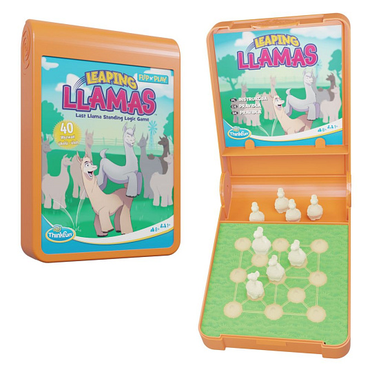 Ravensburger ThinkFun Flip & Play Skákající lamy Ravensburger ThinkFun Flip & Play Skákající lamy