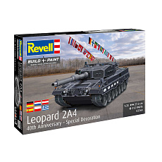 Revell Plastic ModelKit tank 03368 - Leopard 2A4 - Special Decoration 40th Anniversary (1:35)