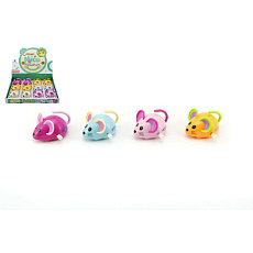 Teddies Myš na klíček plast 8cm asst 4 barvy