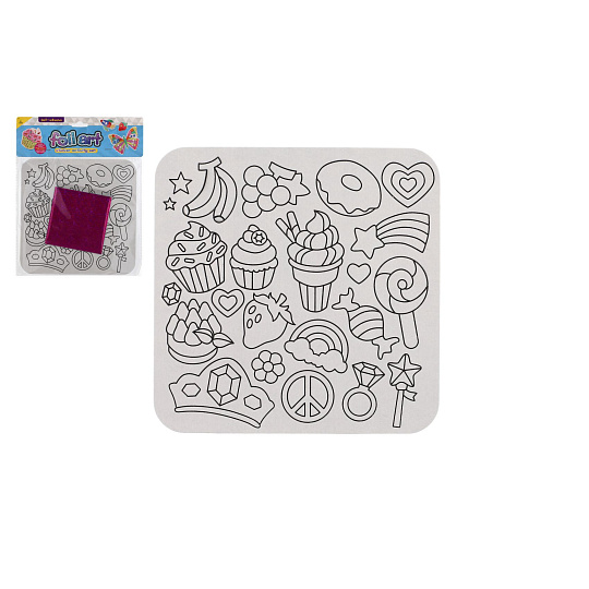 Teddies Kreativní sada kouzlení s fóliovými obrázky třpytivé v sáčku 22x27cm Teddies Kreativní sada kouzlení s fóliovými obrázky třpytivé v sáčku 22x27cm