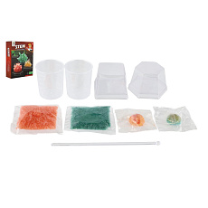 Rostoucí krystaly vědecká hra v krabici