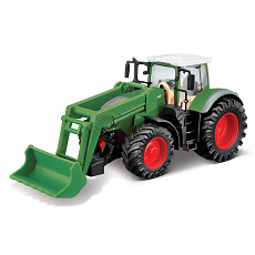 Bburago - FARMLAND, Fendt 1050 Vario s předním nakladačem, 10 cm