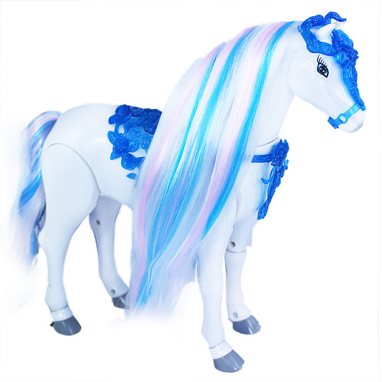 Rappa Chodící kůň s česacími vlasy Zimní království