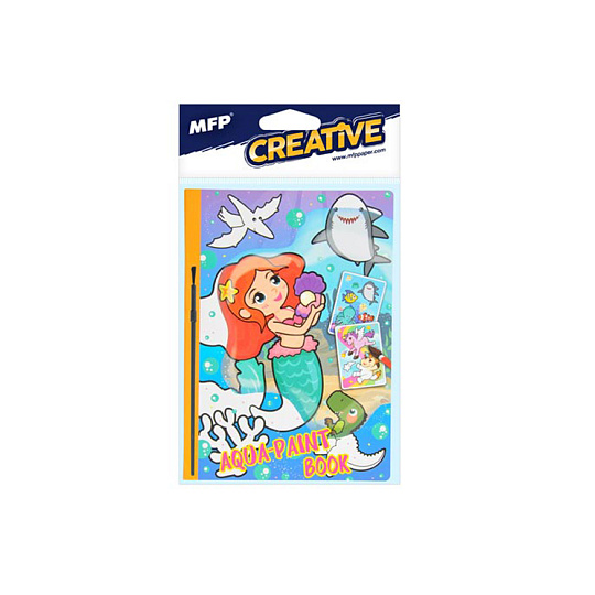 MFP Rappa Malování vodou - kniha 8 obrázků 1003 (145x208mm)