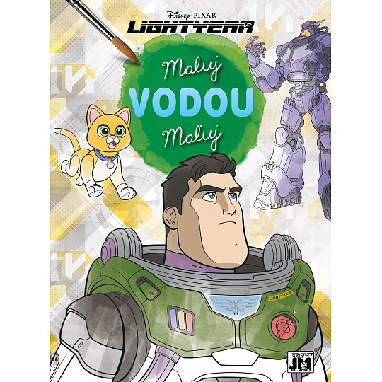Jiri Models Omalovánka Maluj vodou Rakeťák
