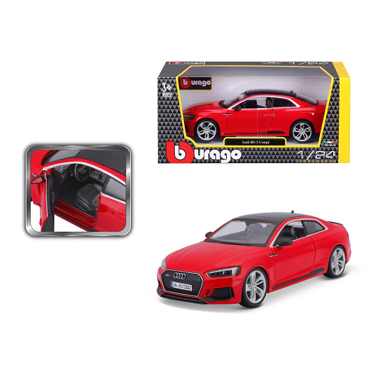 Bburago ORBICO Bburago 1:24 Plus Audi RS 5 Coupe Red Bburago ORBICO Bburago 1:24 Plus Audi RS 5 Coupe Red