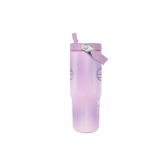 Hrnek cestovní s uchem s brčkem 850ml K-pop Demon Hunters/Lovkyně démonů kov/plast 24cm v sáčku Hrnek cestovní s uchem s brčkem 850ml K-pop Demon Hunters/Lovkyně démonů kov/plast 24cm v sáčku