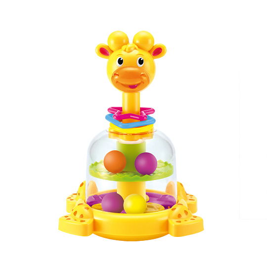 Rappa Hračka s kuličkami žirafa Rappa Hračka s kuličkami žirafa
