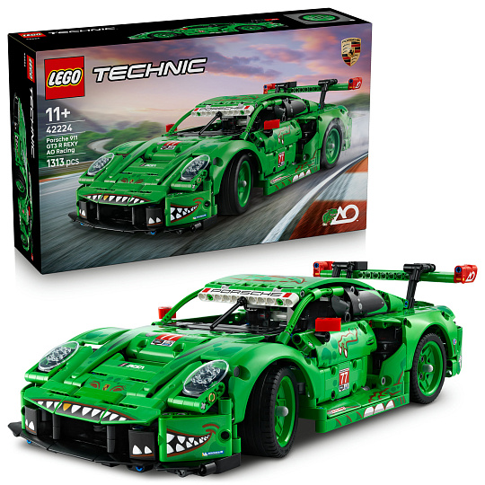 LEGO Technic 42224 Auto Porsche 911 GT3 R REXY AO Racing