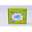 Mac Toys Vybarvovací puzzle zvířata