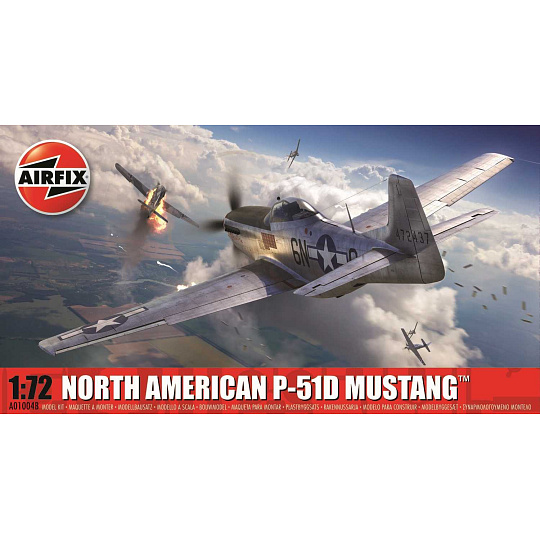 Airfix Classic Kit letadlo A01004B - North American P-51D Mustang (1:72) Airfix Classic Kit letadlo A01004B - North American P-51D Mustang (1:72)