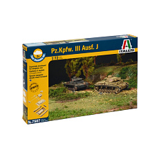 Italeri Fast Assembly tanky 7507 - Pz.Kpfw.III Ausf.J (1:72)