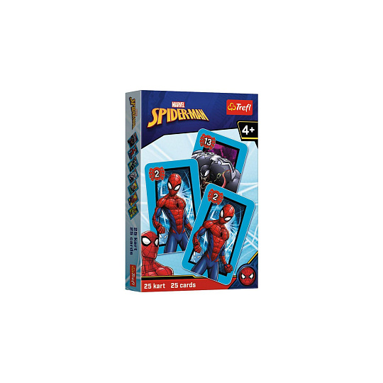 Trefl Černý Petr Spiderman společenská hra - karty v krabičce 6x9cm Trefl Černý Petr Spiderman společenská hra - karty v krabičce 6x9cm