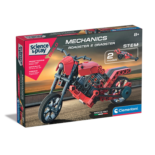 Clementoni SCIENCE - Roadster a Dragster (CZ, SK, PL, HU)