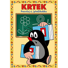 Akim Giochi Preziosi Stíratelný sešit "Procvičuj si (před)školáku" + stíratelný popisovač- Krtek