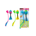 Teddies Šipka házecí pěnová + startér 19cm 3 barvy