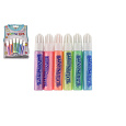 Barvy na textil perleťové 6ks na kartě 14x20cm