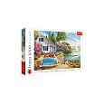 Puzzle Prázdninové útočiště 2000 dílků 96,1x68,2cm v krabici 40x27x6cm