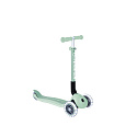 GLOBBER Koloběžka JUNIOR FOLDABLE LIGHTS ECOLOGIC, pistachio