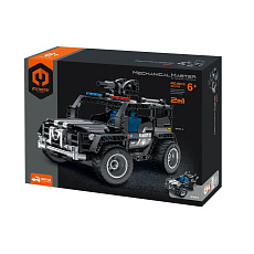 Stavebnice iM.MASTER terénní auto 2v1 plast 391 dílků v krabici 31x23x6,5cm Stavebnice iM.MASTER terénní auto 2v1 plast 391 dílků v krabici 31x23x6,5cm