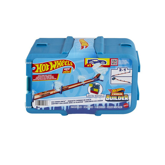 Hot Wheels Track Builder balení drah se závodními doplňky assort