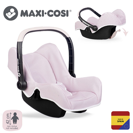 Smoby Autosedačka Maxi-Cosi pro panenky světle růžová Smoby Autosedačka Maxi-Cosi pro panenky světle růžová