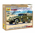Zvezda Snap Kit military 6245 - M-3 Scout Car (1:100)